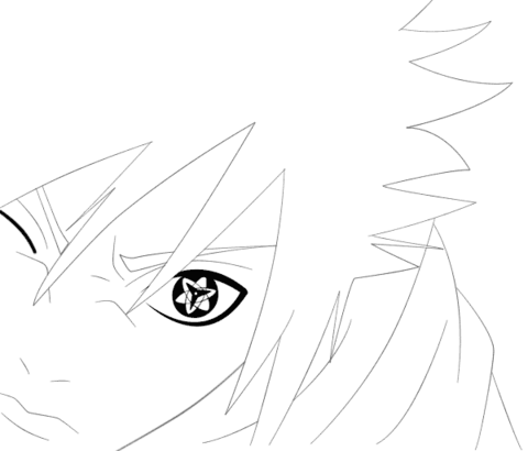 Sasuke Uchiha 641 Coloring Page